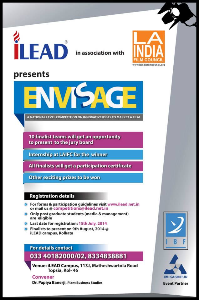 Envisage – Organizer – iLEAD; Event Partner – IIM&nbsp;Kashipur
